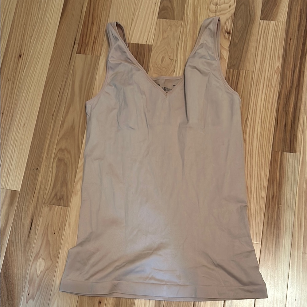 Jockey Tan Fitted Tank Top - Picture 1 of 2